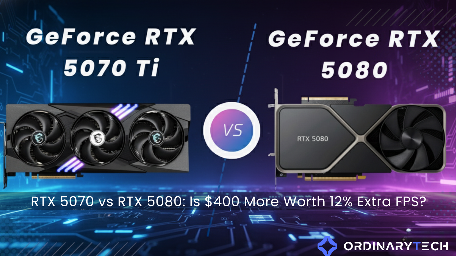 rtx 5070 ti vs 5080