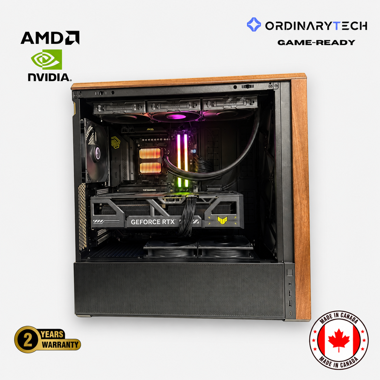Creator Core | Ryzen 9 9950X, RTX 5080 & 64GB DDR5 Professional Workstation - OrdinaryTech
