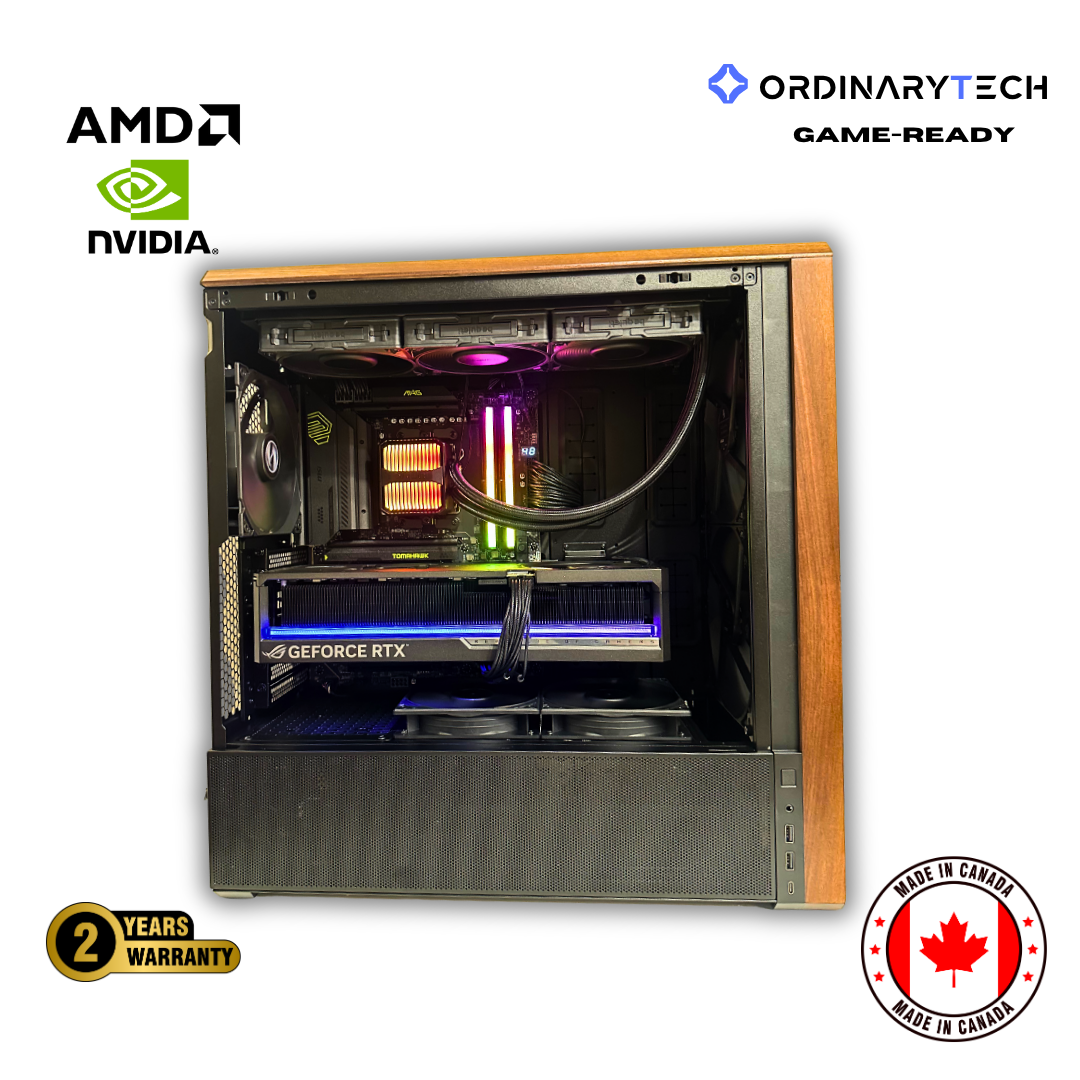 Creator Ultra | Ryzen 9 9950X3D, RTX 5090 & 128GB DDR5 Professional Workstation - OrdinaryTech