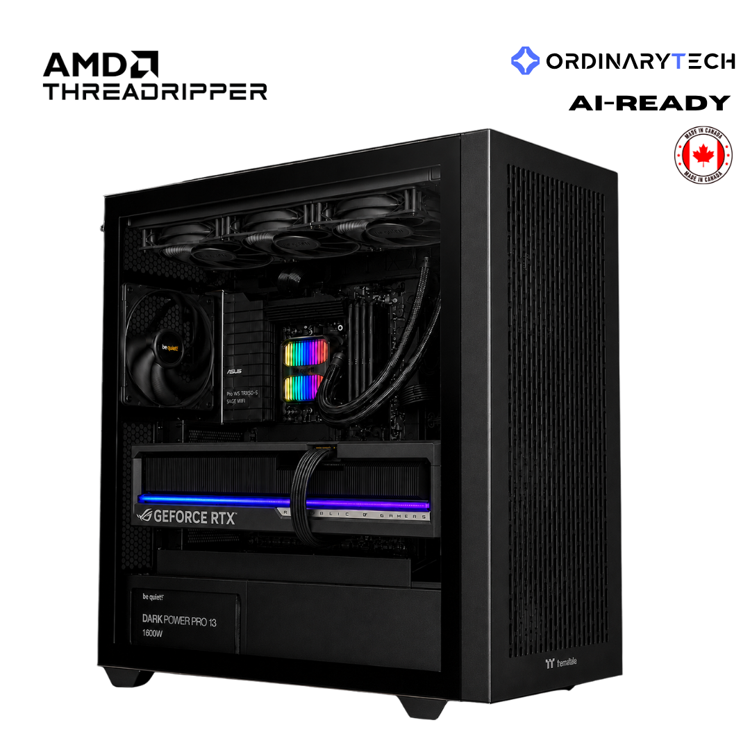 OrdinaryApex - Creator & AI Server | Threadripper 9960X | RTX 5090 - OrdinaryTech