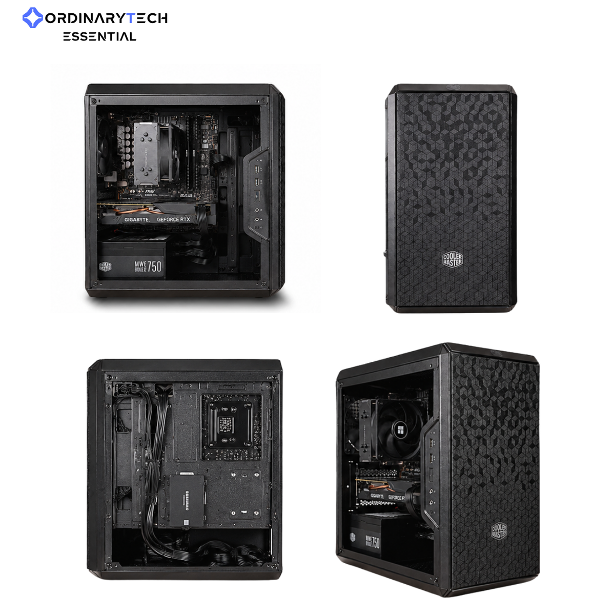 Essential 1080p Gaming PC | Ryzen 5 5500 & RTX 3050 - 16GB DDR4 - OrdinaryTech