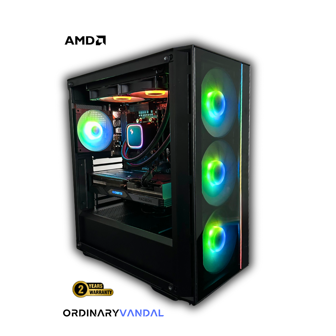 OrdinaryVandal, a Ready Built Gaming PC powered with Ryzen 5 9600X, RTX 5070 and 32GB DDR5 - Shop Now!