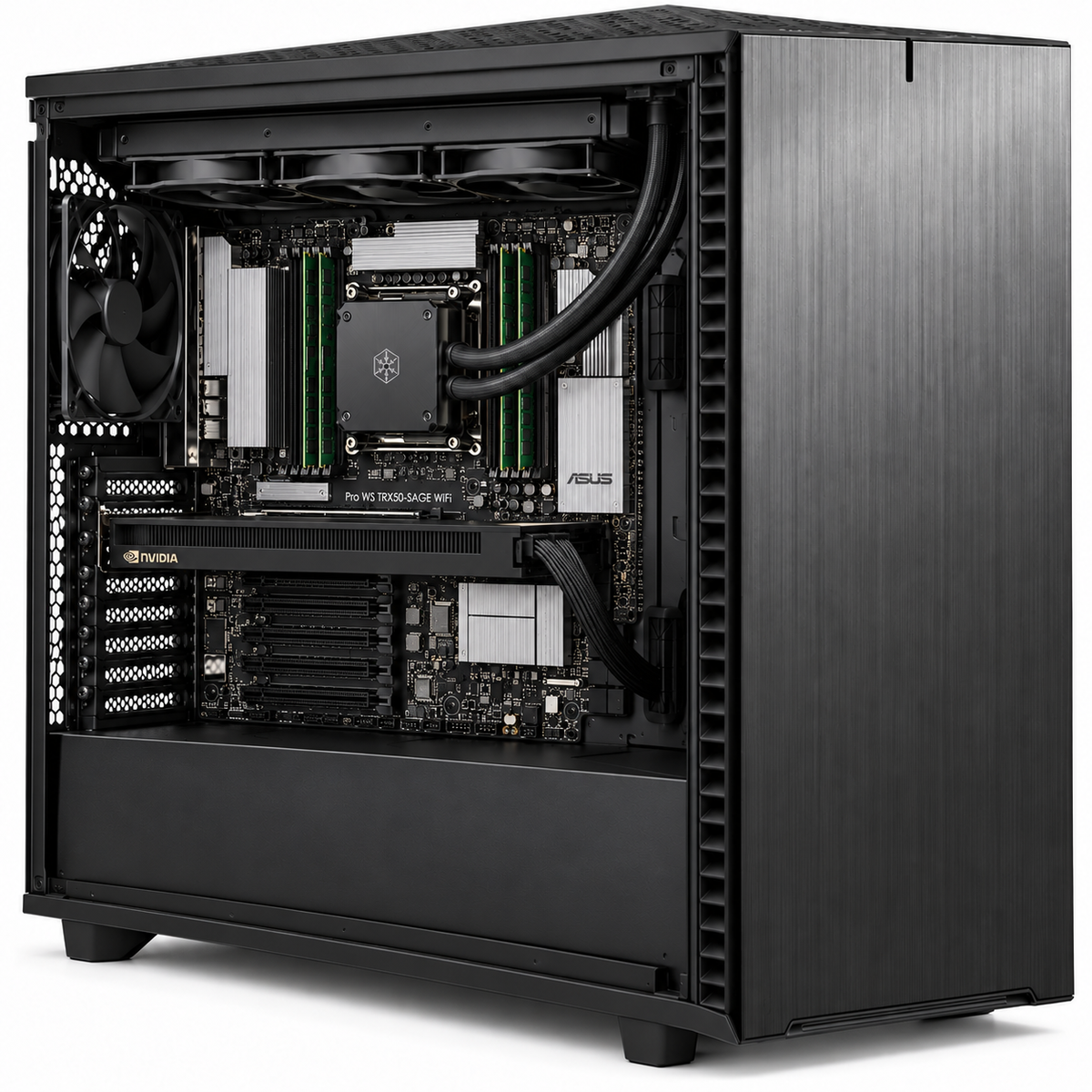 OrdinaryApex Plus RTX PRO 4000 - AI Workstation PC | Threadripper 9960X | Blackwell 24GB VRAM | 128GB DDR5