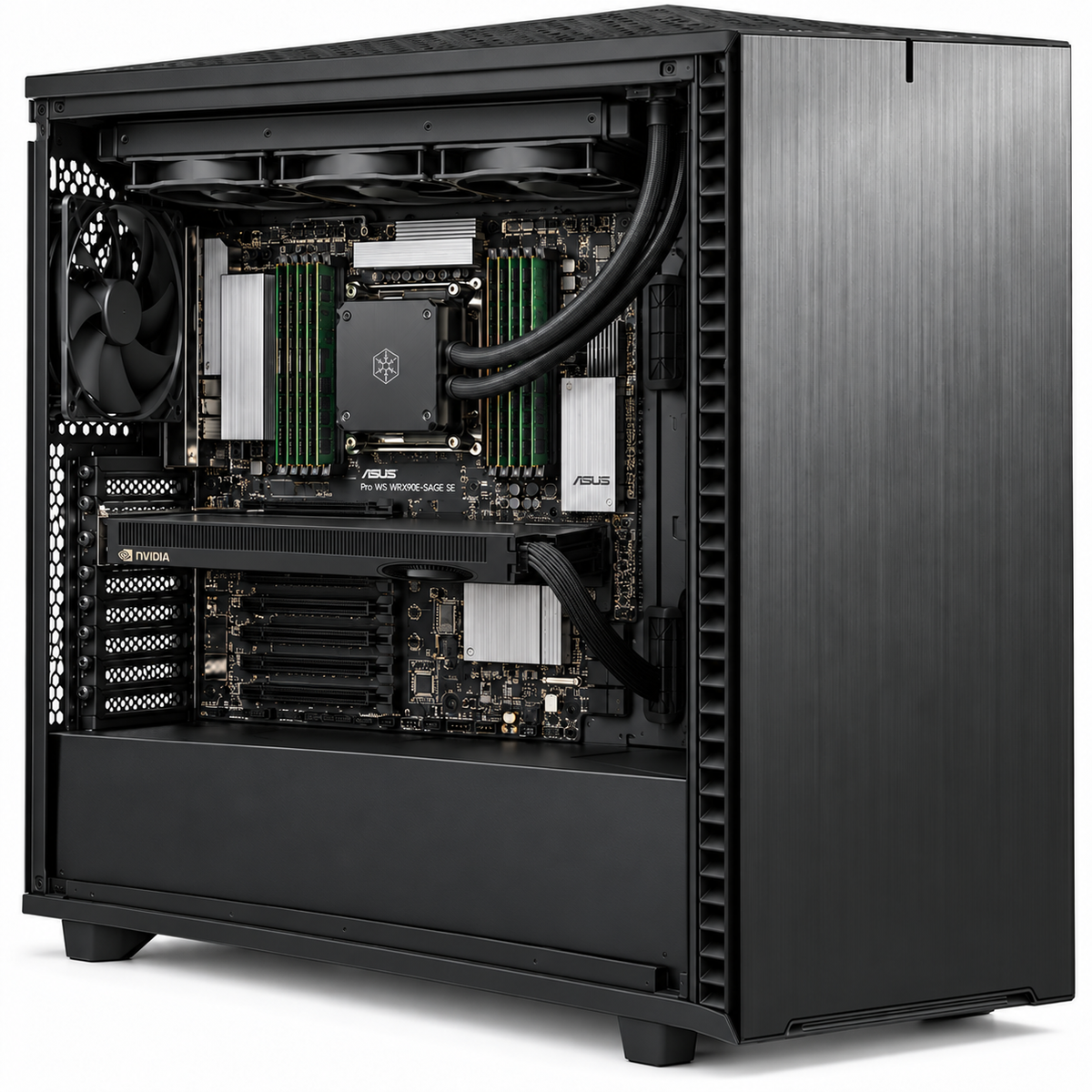 OrdinaryTitan RTX PRO 4000 - AI Server | Threadripper PRO 9965WX | Blackwell 24GB | 256GB DDR5