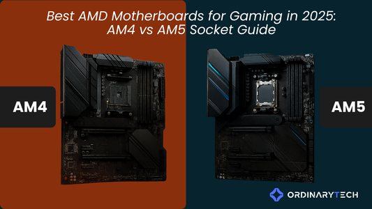 Best AMD Motherboards for Gaming in 2025: AM4 vs AM5 Socket Guide