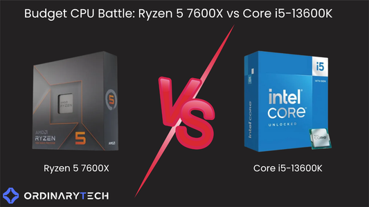 Budget CPU Battle: Ryzen 5 7600X vs Core i5-13600K
