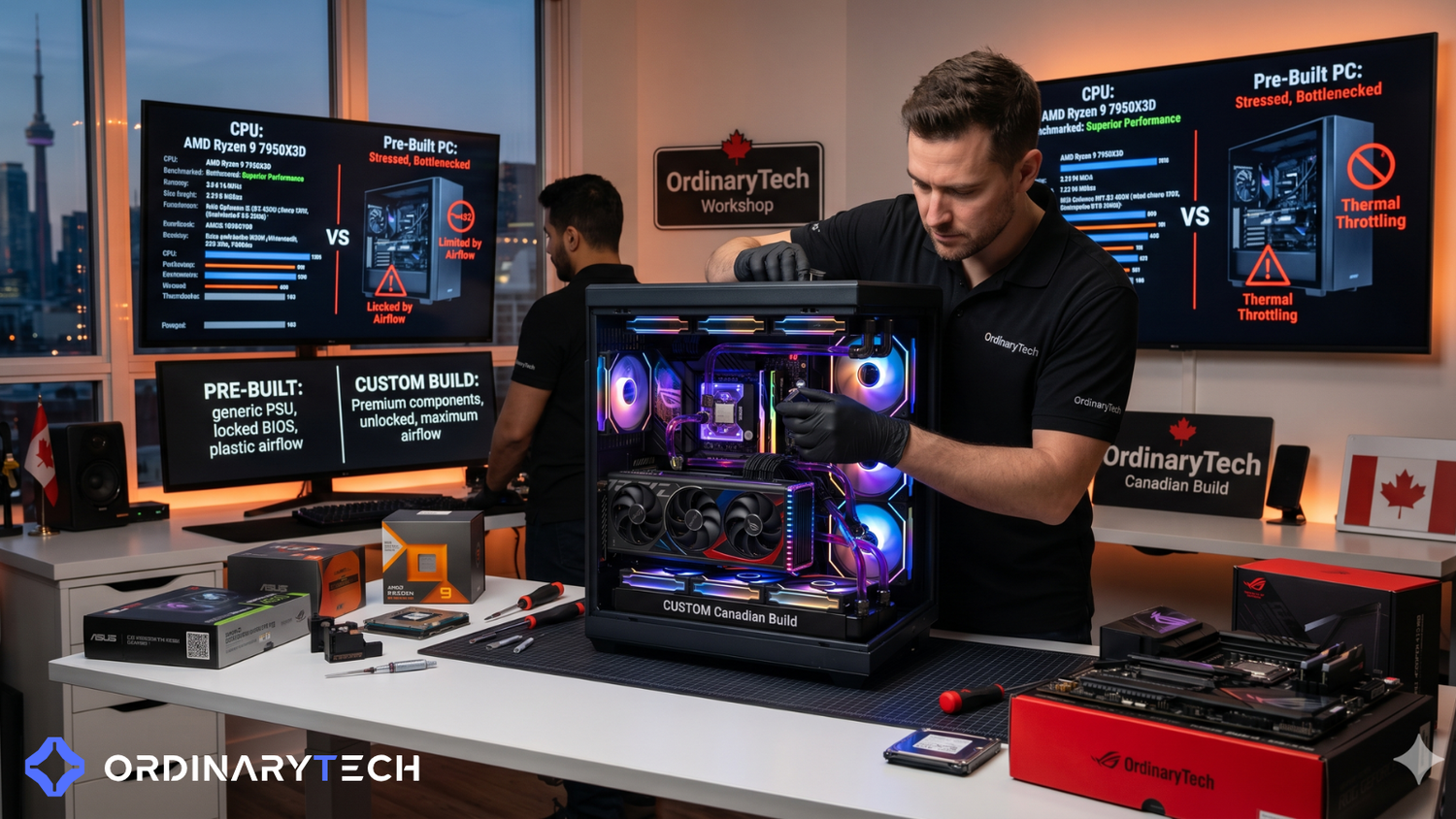 Custom Built Gaming Computer Canada: Why Pre-Built Falls Short for Ser