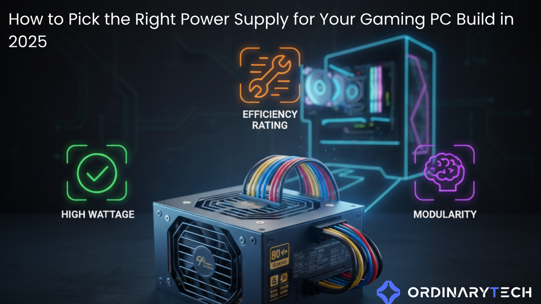 How to Pick the Right Power Supply for Your Gaming PC Build in 2025