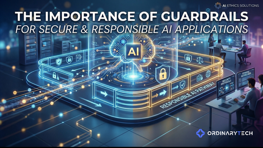 High-performance AI workstation with multiple GPUs used for LLM guardrail processing