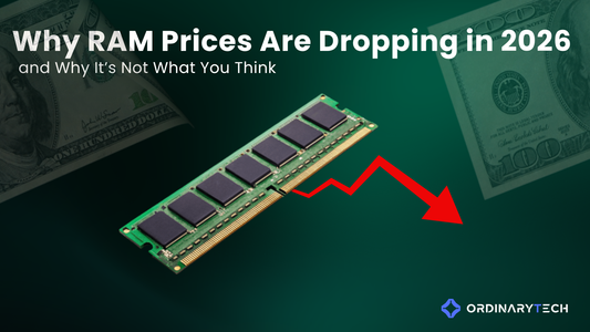 DDR5 RAM  highlighting memory prices dropping in 2026