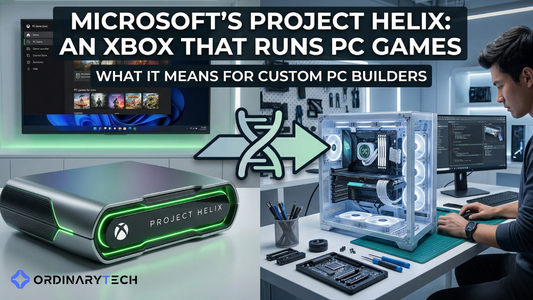 Visual showing Project Helix Microsoft's Xbox PC Hybrid
