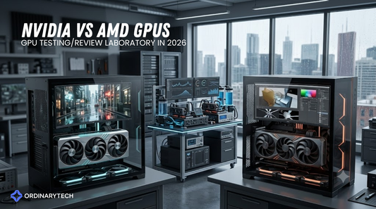 NVIDIA RTX and AMD Radeon GPUs compared for gaming, AI, content creation and professional PC builds.