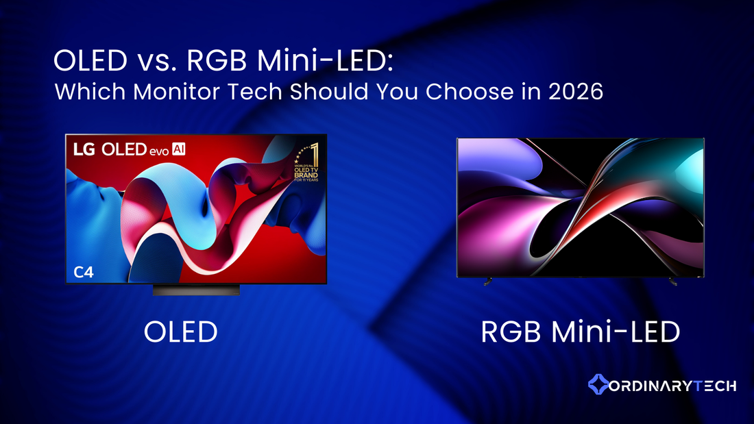 OLED vs. RGB Mini-LED: Which Monitor Tech Should You Choose in 2026