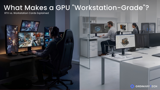 What Makes a GPU "Workstation-Grade"? RTX vs. Workstation Cards Explained