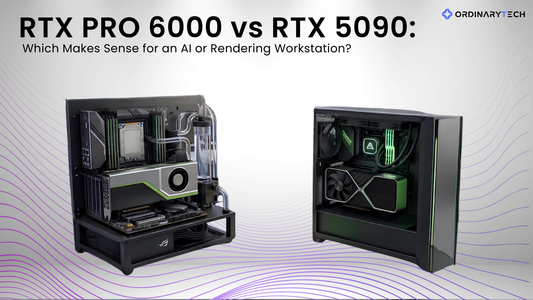 RTX PRO 6000 vs RTX 5090: Which Makes Sense for an AI or Rendering Workstation?