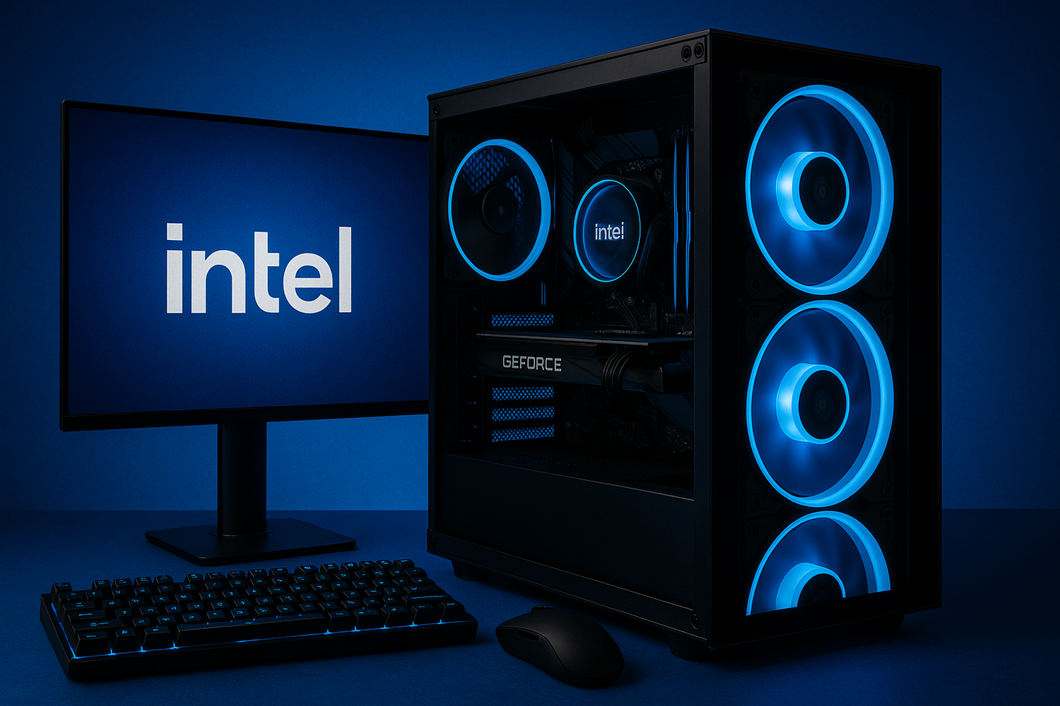Intel custom gaming PCs | Fully Built