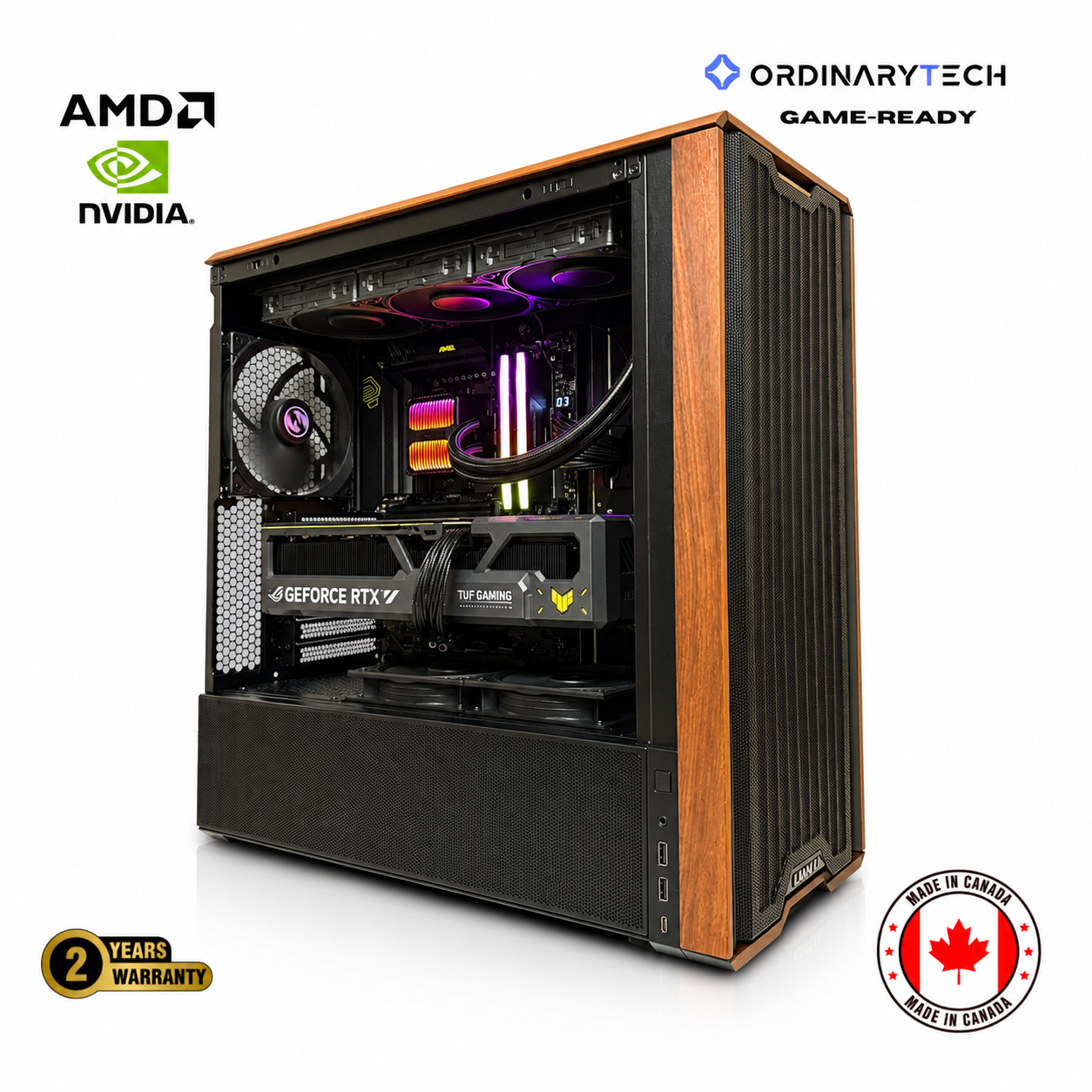 Creator Core | Ryzen 9 9950X, RTX 5080 & 64GB DDR5 Professional Workstation - OrdinaryTech