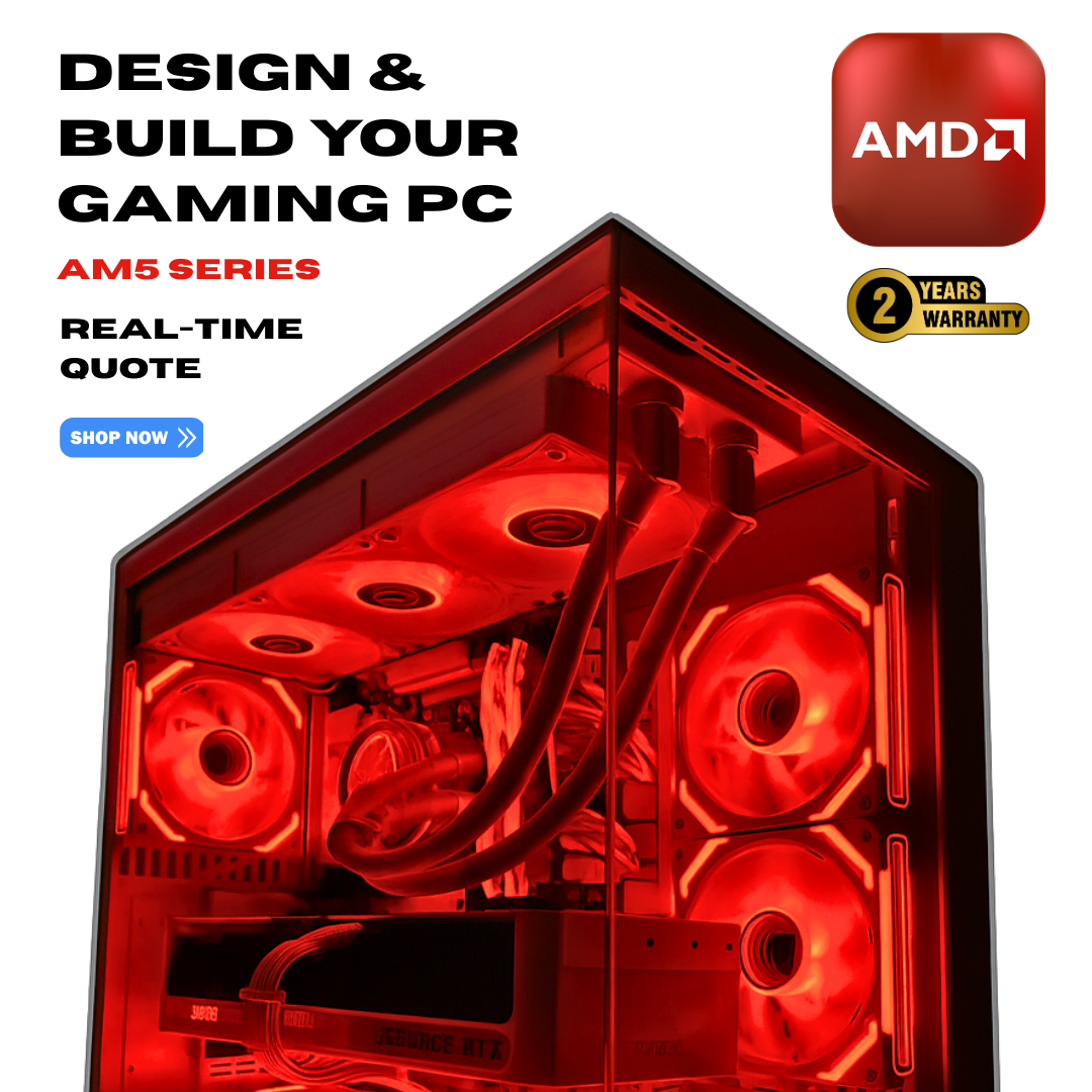 AMD Custom Gaming PC Build - Design Your Gaming Own PC using OrdinaryTech's Live PC Builder - Starts at $1449 
