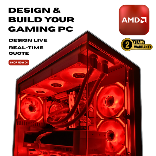 AMD Custom Gaming PC Build - Design Your Gaming Own PC using OrdinaryTech's Live PC Builder - Starts at $1449 