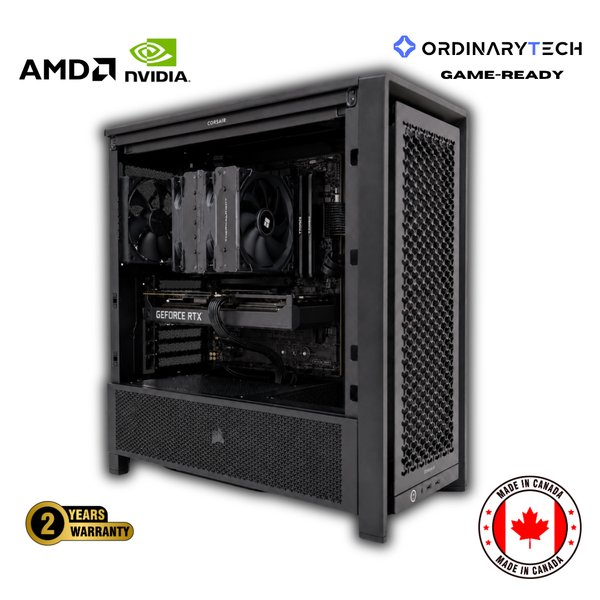 OrdinaryCore | High-FPS 1080p Gaming PC | Ryzen™ 5 7600X | RTX™ 5060 | 16GB DDR5 - OrdinaryTech