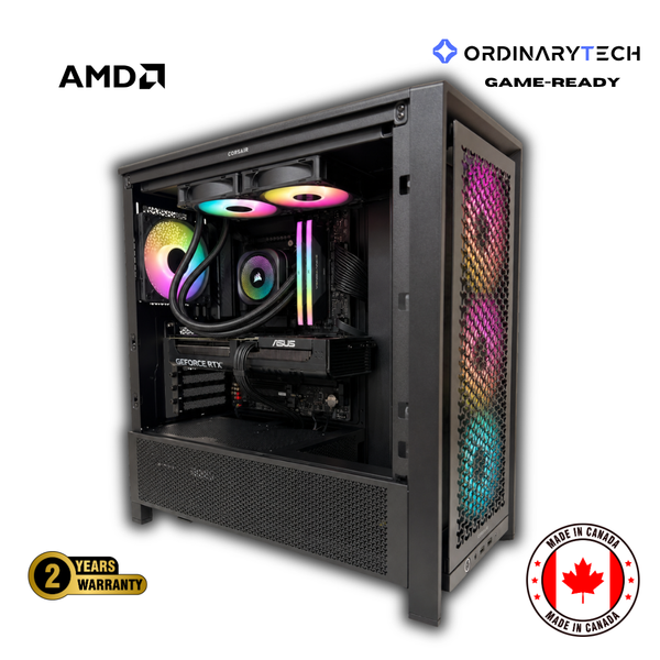 OrdinaryPro | 1440p Gaming PC | Ryzen™ 5 9600X | RTX™ 5070 12GB | 32GB DDR5 - OrdinaryTech