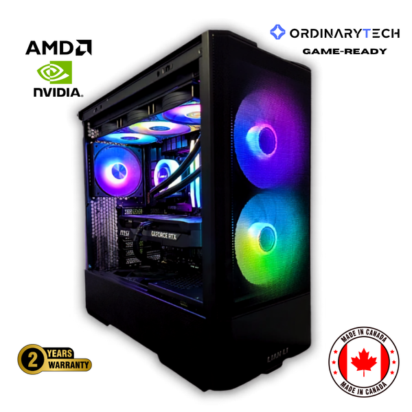 OrdinaryPro Plus | 1440p Ultra Gaming PC | Ryzen™ 7 9700X | RTX™ 5070 Ti 16GB | 32GB DDR5 - OrdinaryTech