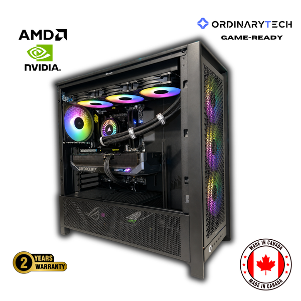 OrdinaryUltra RGB | 4K Ultra Gaming PC | Ryzen™ 7 9850X3D | RTX™ 5090 32GB | 64GB RGB DDR5 - OrdinaryTech