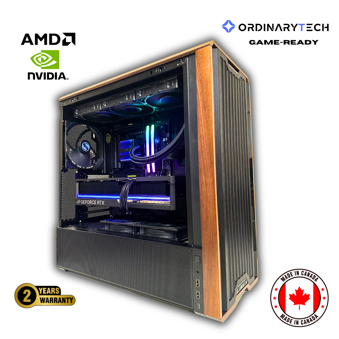 Creator Ultra | Ryzen 9 9950X3D, RTX 5090 & 128GB DDR5 Professional Workstation - OrdinaryTech
