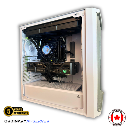 Intel AI-Ready Server PC | RTX 5090 | 128GB DDR5 | Gen 5 Nvme - OrdinaryTech