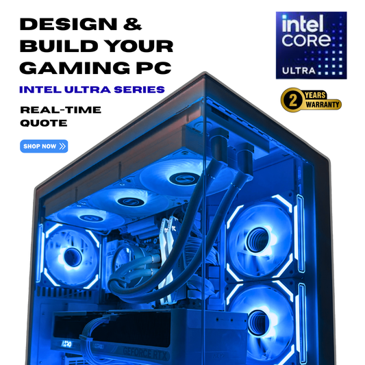 Intel Ultra Custom Gaming PC Build - Design Your Gaming Own PC using OrdinaryTech's Live PC Builder - Starts at $1349 