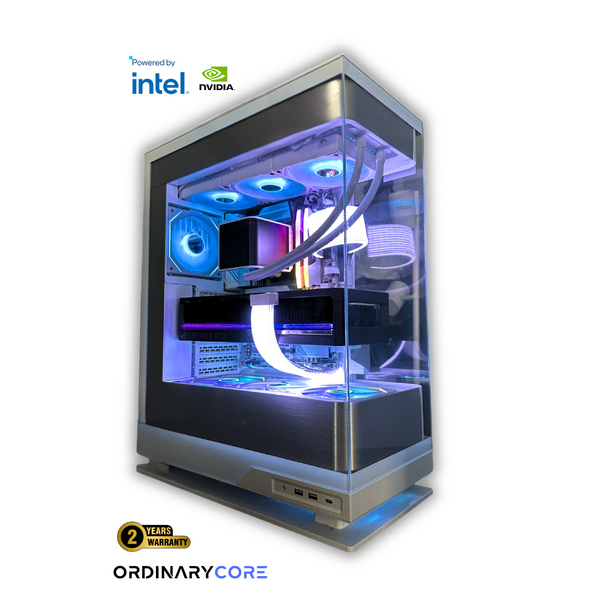 OrdinaryCore, a Premium Ready-Built Gaming PC at OrdinaryTech powered by Intel i9-14900KF | RTX 5090 | DDR5 | Gen 5 Nvme - Shop Now!