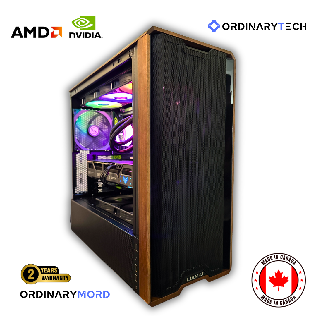 OrdinaryMord - 1440p custom gaming PC with Ryzen 7 7700X and RTX 5070 built in Canada