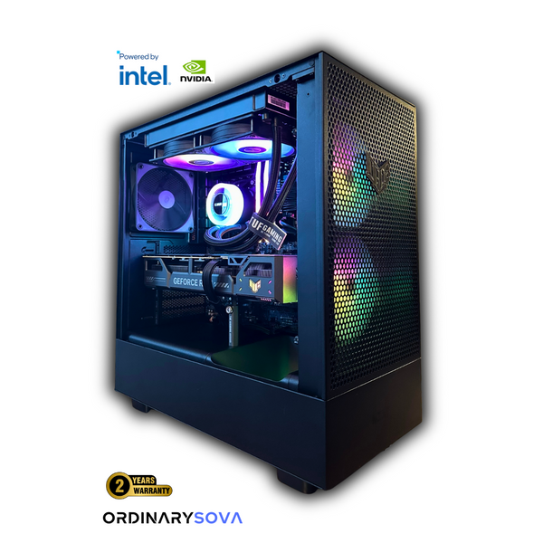 OrdinarySova | Ready Built Gaming PC | Intel Ultra 7 | RTX 5070TI | 32GB DDR5