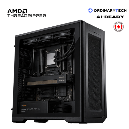 OrdinaryTitan Max - Enterprise AI Server | Threadripper PRO | RTX PRO 6000 96GB | 1TB DDR5 - OrdinaryTech