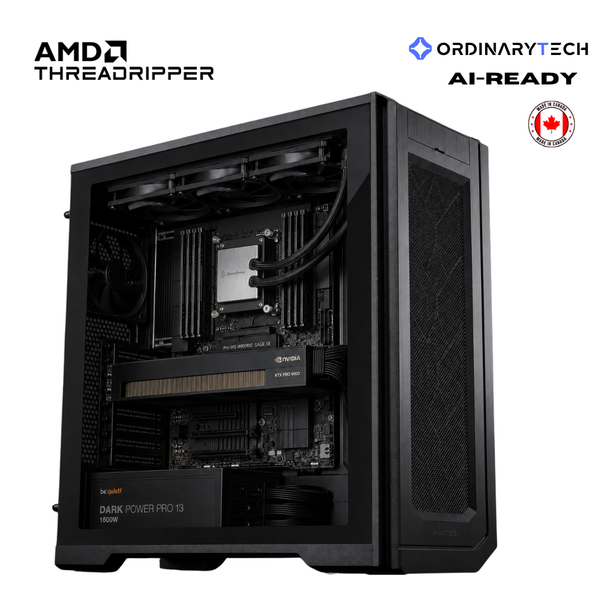 OrdinaryTitan Max - Enterprise AI Server | Threadripper PRO | RTX PRO 6000 96GB | 1TB DDR5 - OrdinaryTech