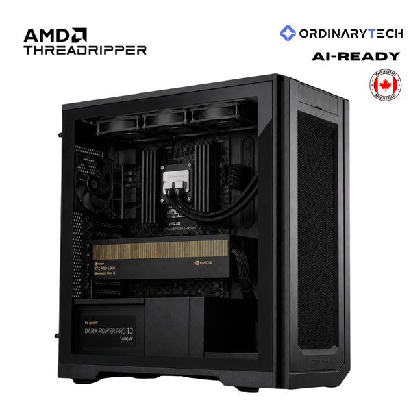 OrdinaryTitan Pro - AI Server | Threadripper PRO | RTX PRO 6000 96GB | 512GB ECC DDR5 - OrdinaryTech
