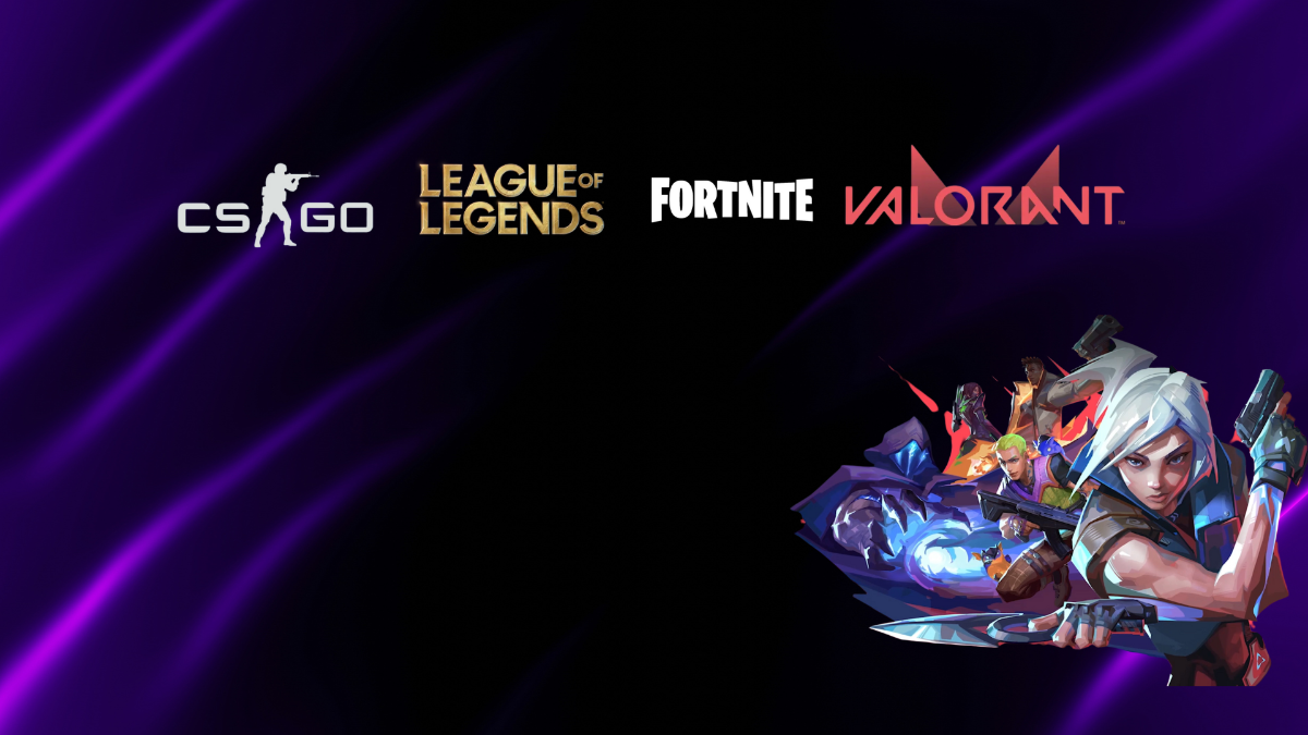 custom gaming PCs built in Toronto by OrdinaryTech. Esports, popular games CS:GO, League of Legends, Fortnite, and Valorant
